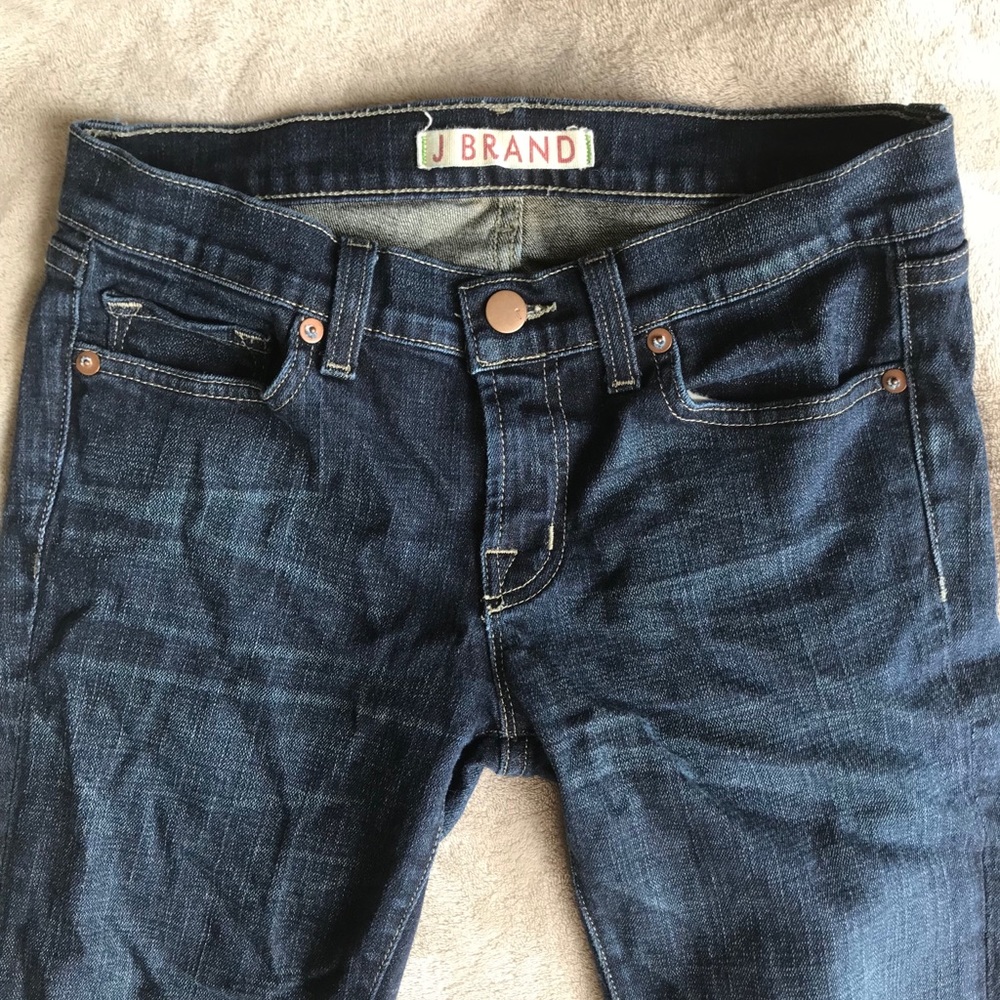 J Brand 910 skinny denim in BDE wash